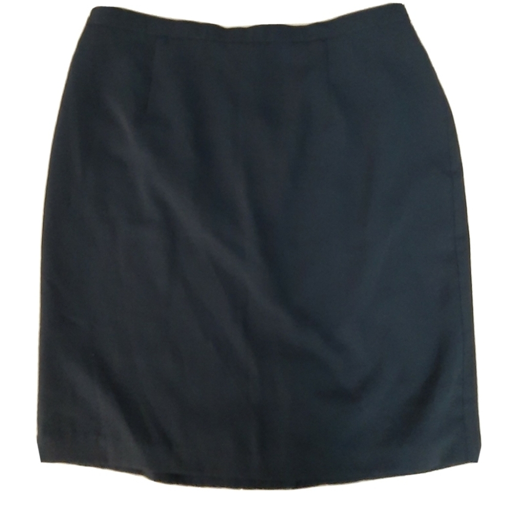 Laura Scott Navy Blue Career Pencil Skirt Plus Size 20W